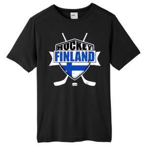 Finland Hockey Team Shield Tall Fusion ChromaSoft Performance T-Shirt