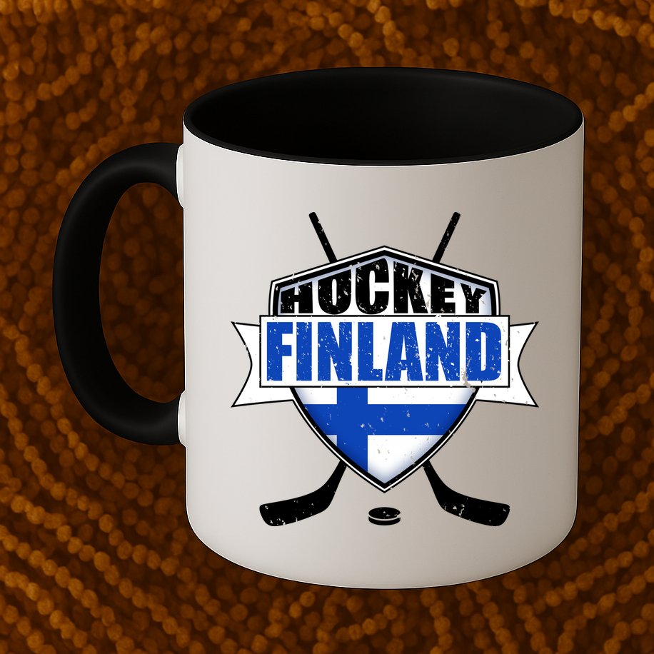 Finland Hockey Team Shield Mug
