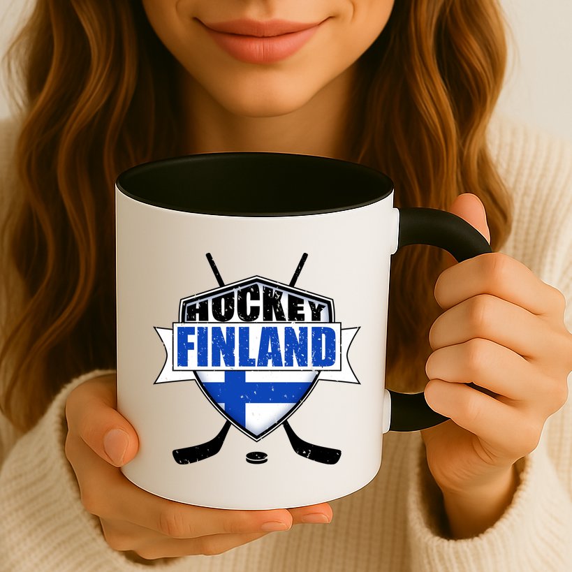 Finland Hockey Team Shield Mug