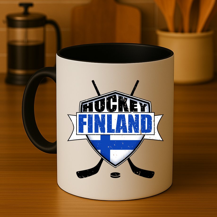 Finland Hockey Team Shield Mug