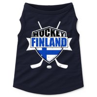 Finland Hockey Team Shield Doggie Tank