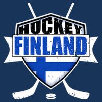 Finland Hockey Team Shield Long Sleeve Shirt