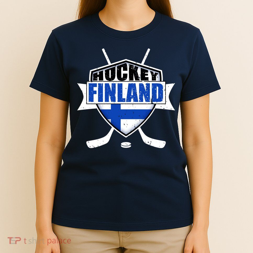 Finland Hockey Team Shield T-Shirt