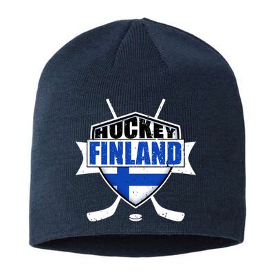 Finland Hockey Team Shield Sustainable Beanie