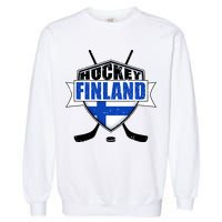Finland Hockey Team Shield Garment-Dyed Sweatshirt
