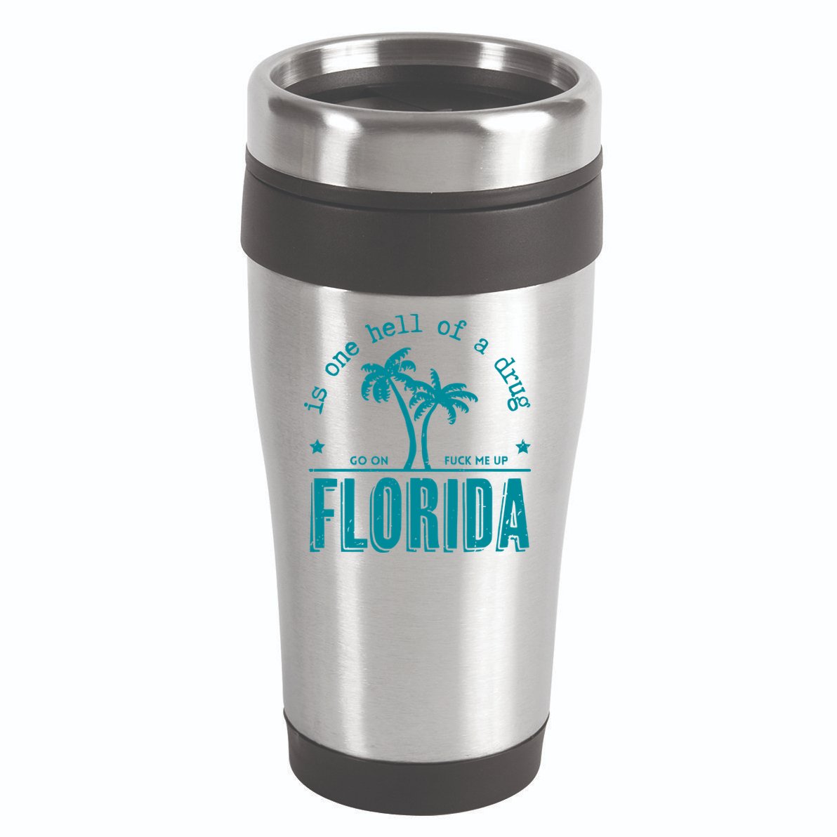 Florida Is One Hell Of A Drug Taylor Lyrics Ttpd 16oz Travel Tumbler
