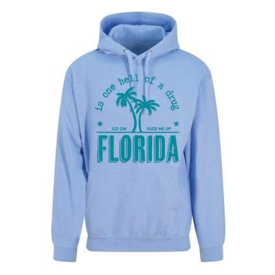 Florida Is One Hell Of A Drug Taylor Lyrics Ttpd Unisex Surf Hoodie