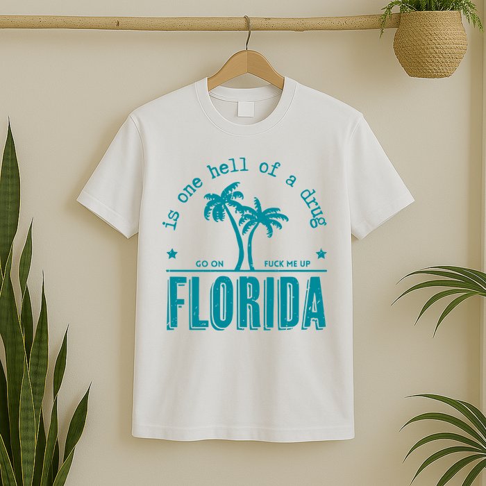 Florida Is One Hell Of A Drug Taylor Lyrics Ttpd T-Shirt