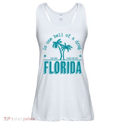 Florida Is One Hell Of A Drug Taylor Lyrics Ttpd Ladies Essential Flowy Tank