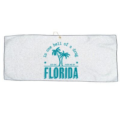 Florida Is One Hell Of A Drug Taylor Lyrics Ttpd Large Microfiber Waffle Golf Towel