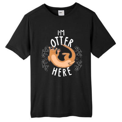 Funny I'm Otter Here Tall Fusion ChromaSoft Performance T-Shirt