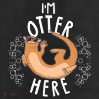 Funny I'm Otter Here 11oz C Handle Ceramic Mug