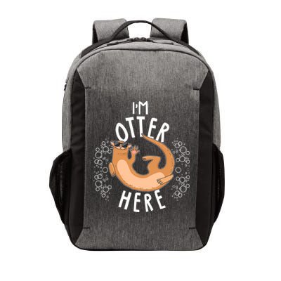 Funny I'm Otter Here Vector Backpack