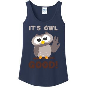 Funny Its Owl Good Birthday Gift For Owl Lovers Ladies Essential Tank