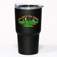 Funny It's Ok If You Think Golf Is Boring It's A Smart Person Sport Tumbler