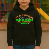 Funny It's Ok If You Think Golf Is Boring It's A Smart Person Sport Kids Hoodie