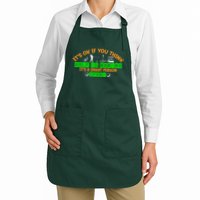 Funny It's Ok If You Think Golf Is Boring It's A Smart Person Sport Apron