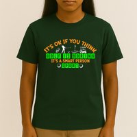 Funny It's Ok If You Think Golf Is Boring It's A Smart Person Sport T-Shirt