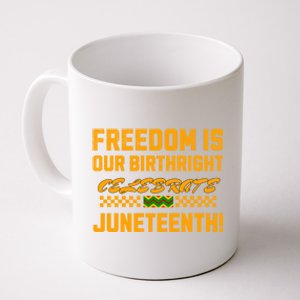 Freedom Is Our Birthright Celebrate Junenth! Gift Coffee Mug