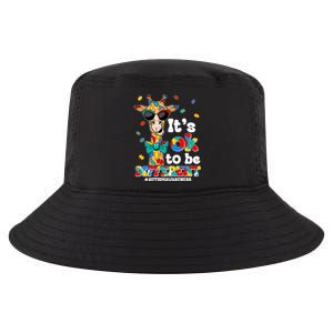 Funny ItS Ok To Be Different Autism Awareness Giraffe Cool Comfort Performance Bucket Hat