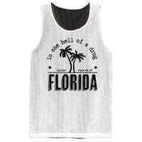 Florida Is One Hell Of A Drug Go On F Me Up Trending Summer Mesh Reversible Basketball Jersey Tank