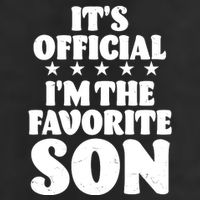 Funny Its Official Im The Favorite Son 25L Jumbo Tote