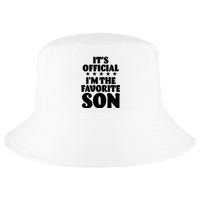 Funny Its Official Im The Favorite Son Cool Comfort Performance Bucket Hat