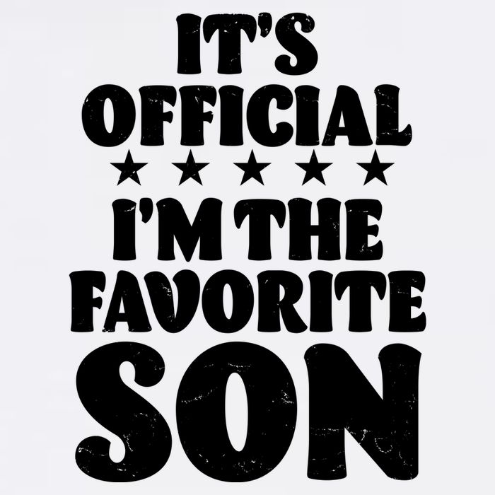 Funny Its Official Im The Favorite Son Wool Snapback Cap