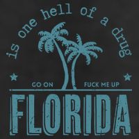 Florida Is One Hell Of A Drug Cool Comfort Performance Bucket Hat