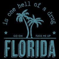 Florida Is One Hell Of A Drug Cooling Performance Crew T-Shirt