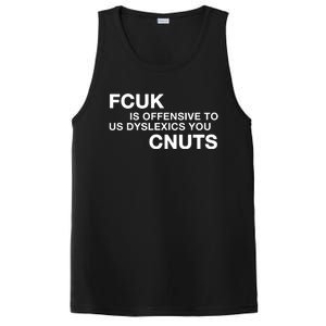 Fcuk Is Offensive To Dyslexics Cnuts PosiCharge Competitor Tank