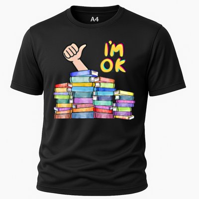 Funny I'm Ok Reading Books Nerd National Book Day Lover Gift Performance Shirt