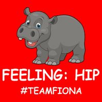 Fiona The Baby Hippo Feeling Hip Preemie Doggie Tank
