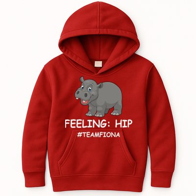 Fiona The Baby Hippo Feeling Hip Preemie Kids Hoodie