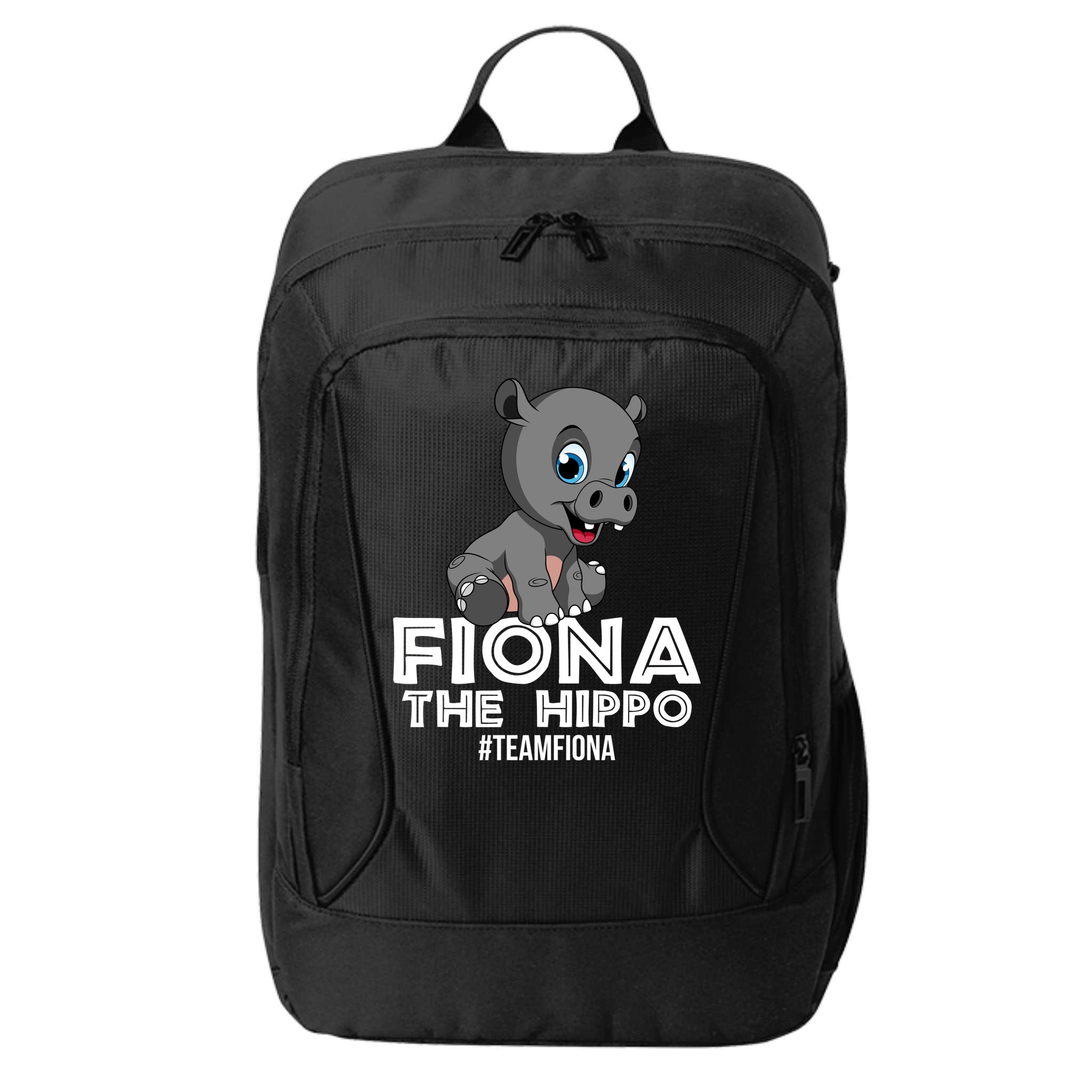 Fiona The Hippo #TeamFiona Hippopotamus Zoo City Backpack