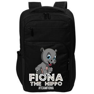 Fiona The Hippo #TeamFiona Hippopotamus Zoo Impact Tech Backpack