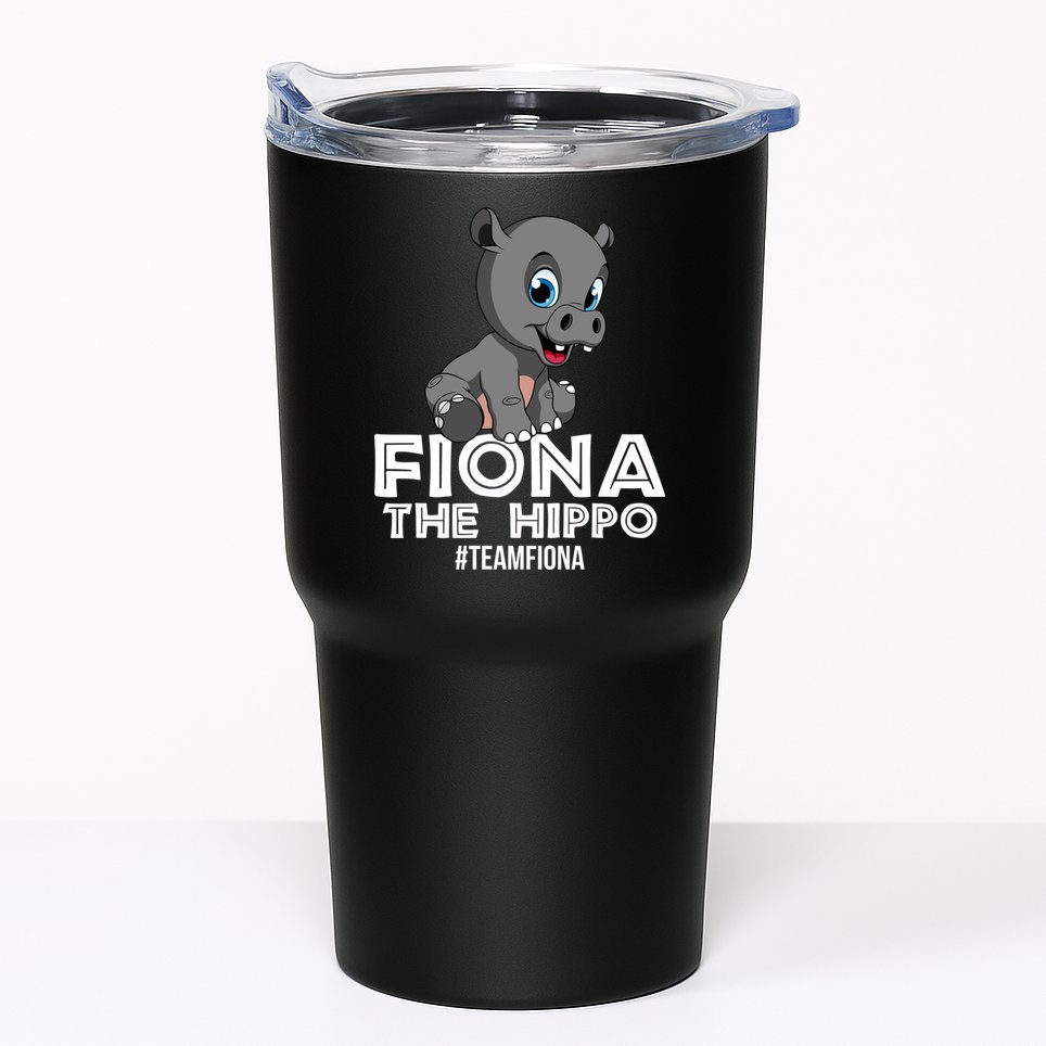 Fiona The Hippo #TeamFiona Hippopotamus Zoo Tumbler
