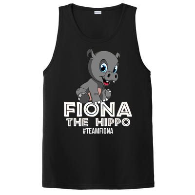 Fiona The Hippo #TeamFiona Hippopotamus Zoo PosiCharge Competitor Tank