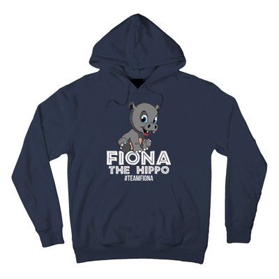 Fiona The Hippo #TeamFiona Hippopotamus Zoo Hoodie