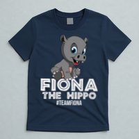 Fiona The Hippo #TeamFiona Hippopotamus Zoo T-Shirt