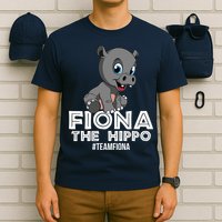 Fiona The Hippo #TeamFiona Hippopotamus Zoo T-Shirt