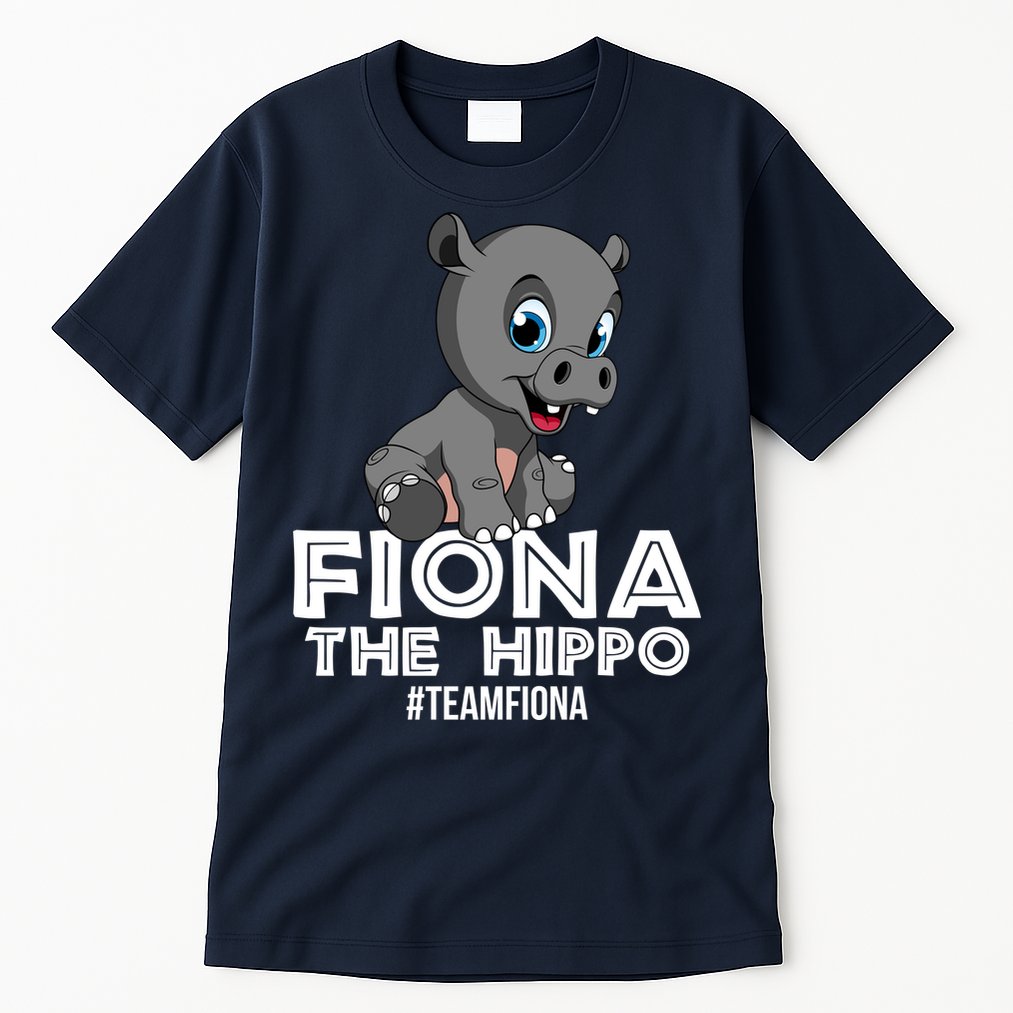 Fiona The Hippo #TeamFiona Hippopotamus Zoo Tall T-Shirt