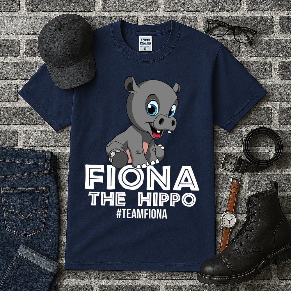 Fiona The Hippo #TeamFiona Hippopotamus Zoo Tall T-Shirt