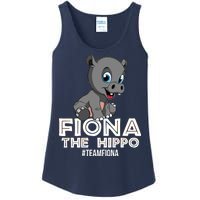 Fiona The Hippo #TeamFiona Hippopotamus Zoo Ladies Essential Tank