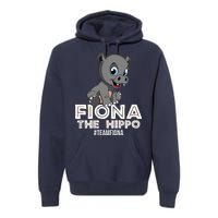 Fiona The Hippo #TeamFiona Hippopotamus Zoo Premium Hoodie