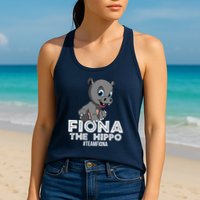 Fiona The Hippo #TeamFiona Hippopotamus Zoo Womens Tank Top
