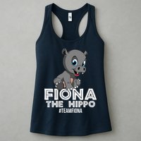 Fiona The Hippo #TeamFiona Hippopotamus Zoo Womens Tank Top