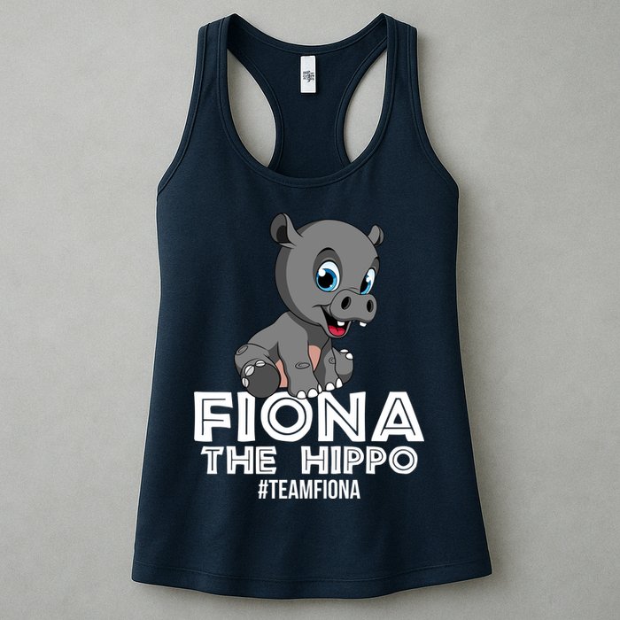 Fiona The Hippo #TeamFiona Hippopotamus Zoo Womens Tank Top