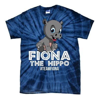 Fiona The Hippo #TeamFiona Hippopotamus Zoo Tie-Dye T-Shirt