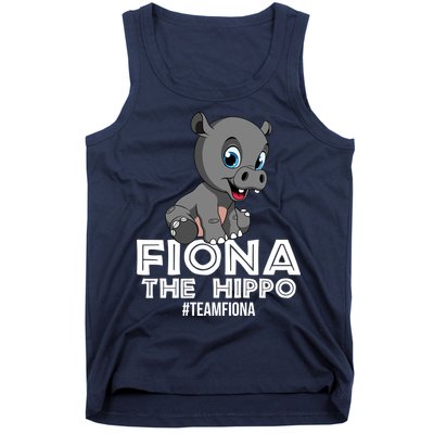 Fiona The Hippo #TeamFiona Hippopotamus Zoo Tank Top